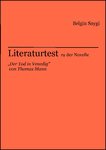 Literaturtest "Der Tod in Venedig" von Thomas Mann