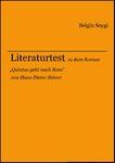 Literaturtest "Quintus geht nach Rom" von Hans Dieter Stöver
