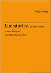 Literaturtest "Anton Sittinger" von Oskar Maria Graf