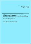 Literaturtest "Der Großinquisitor" von Fjodor Dostojewskij